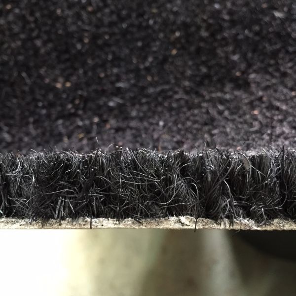 Black Coir Entrance Matting 17mm Thick Cut to Size - Image 3