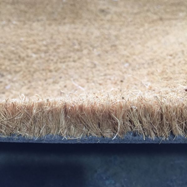Natural Coir Entrance Matting 17mm Thick Cut to Size - Image 5