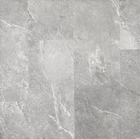 Naturelle Mid Grey Slate Tile SPC Rigid Core Click Vinyl Flooring - Image 5